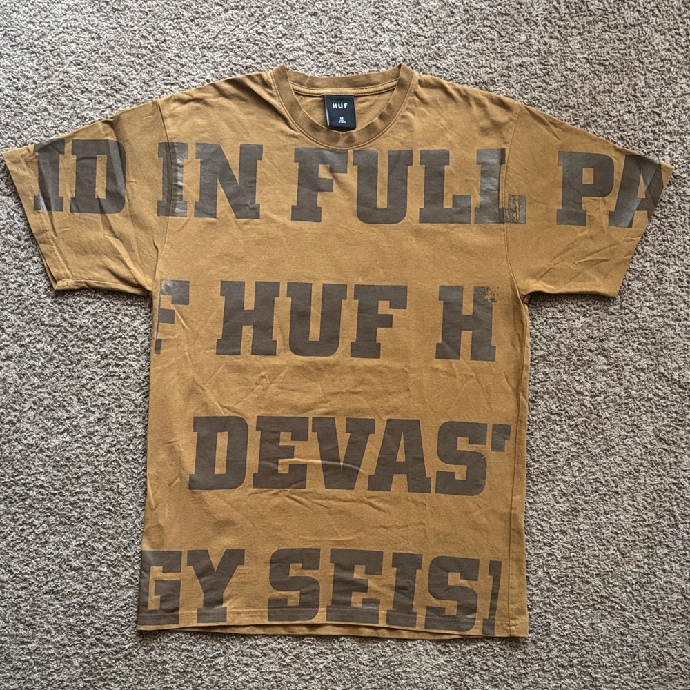 HUF Graphic Tee Men’s size Medium